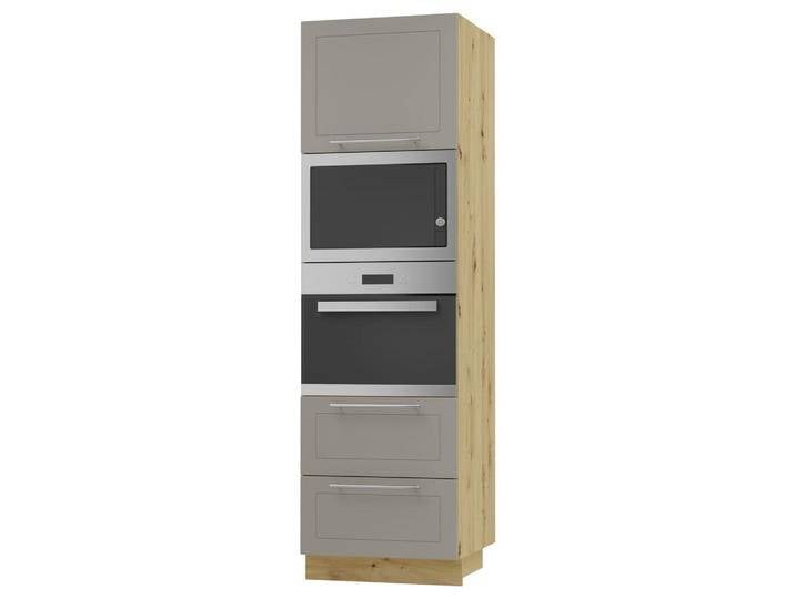 Feldmann-Wohnen BACKOFEN-HOCHSCHRANK, Beige, Eiche Artisan, Metall, 1 Fächer, 2 Schubladen, Rechteckig, 60x207x59 cm, Küchen, Küchenmöbel, Küchenschränke, Geräteumbauschränke Feldmann-Wohnen BACKOFEN-HOCHSCHRANK, Beige, Eiche Artisan, Metall, 1 Fächer, 2 Schubladen, Rechteckig, 60x207x59 cm, Küchen, Küchenmöbel, Küchenschränke, Geräteumbauschränke von XXXLutz Marktplatz