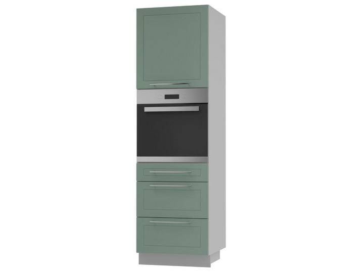 Feldmann-Wohnen BACKOFEN-HOCHSCHRANK, Mintgrün, Grau, Metall, 2 Fächer, 3 Schubladen, Rechteckig, 60x207x59 cm, Küchen, Küchenmöbel, Küchenschränke, Geräteumbauschränke Feldmann-Wohnen BACKOFEN-HOCHSCHRANK, Mintgrün, Grau, Metall, 2 Fächer, 3 Schubladen, Rechteckig, 60x207x59 cm, Küchen, Küchenmöbel, Küchenschränke, Geräteumbauschränke von XXXLutz Marktplatz