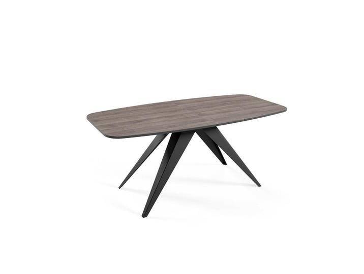 Feldmann-Wohnen ESSTISCH, Anthrazit, Holz, Rechteckig,Rechteckig, Stativgestell, 90x76x180 cm, Esszimmer, Tische, Esstische von XXXLutz Marktplatz