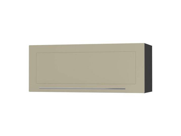 Feldmann-Wohnen KLAPPHÄNGESCHRANK, Creme, Schwarz, Holz, 1 Fächer, Rechteckig, 90x36x32.5 cm, Küchen, Küchenmöbel, Küchenschränke, Küchenoberschränke von XXXLutz Marktplatz