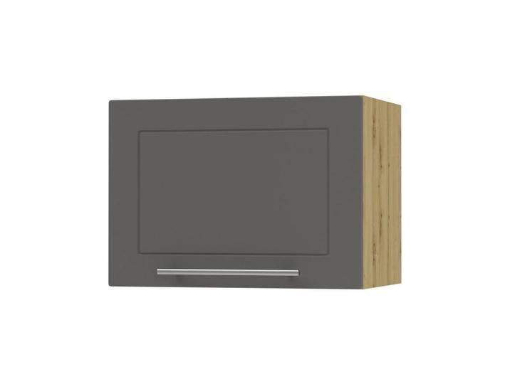 Feldmann-Wohnen KLAPPHÄNGESCHRANK, Graphit, Eiche Artisan, Holz, 1 Fächer, Rechteckig, 45x36x32.5 cm, Küchen, Küchenmöbel, Küchenschränke, Küchenoberschränke von XXXLutz Marktplatz