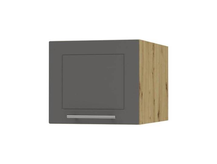 Feldmann-Wohnen KLAPPHÄNGESCHRANK, Graphit, Eiche Artisan, Holz, 1 Fächer, Rechteckig, 45x36x59 cm, Küchen, Küchenmöbel, Küchenschränke, Küchenoberschränke von XXXLutz Marktplatz
