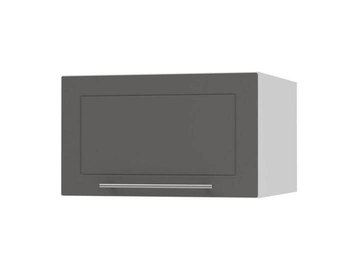 Feldmann-Wohnen KLAPPHÄNGESCHRANK, Graphit, Weiß, Holz, Rechteckig, 60x36x59 cm, Küchen, Küchenmöbel, Küchenschränke, Küchenoberschränke von XXXLutz Marktplatz