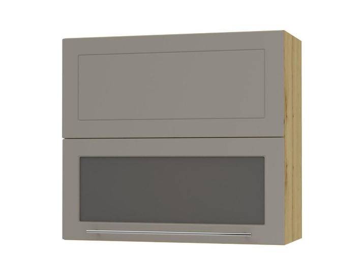 Feldmann-Wohnen KÜCHENHÄNGESCHRANK, Beige, Eiche Artisan, Holz, 3 Fächer, Rechteckig, 80x72x32.5 cm, Küchen, Küchenmöbel, Küchenschränke, Küchenoberschränke von XXXLutz Marktplatz