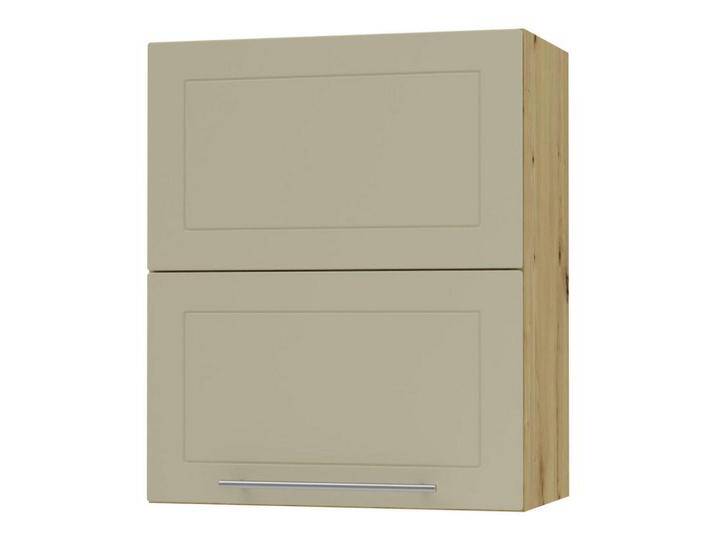 Feldmann-Wohnen KÜCHENHÄNGESCHRANK, Creme, Eiche Artisan, Holz, 3 Fächer, Rechteckig, 60x72x32.5 cm, Küchen, Küchenmöbel, Küchenschränke, Küchenoberschränke von XXXLutz Marktplatz