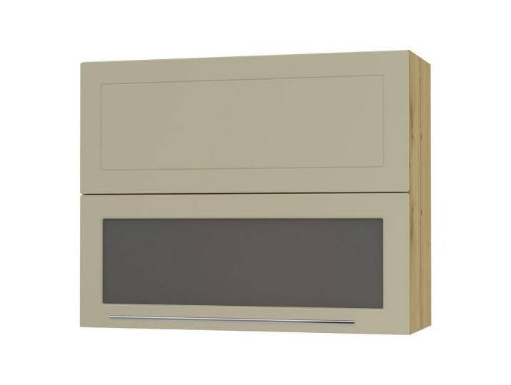 Feldmann-Wohnen KÜCHENHÄNGESCHRANK, Creme, Eiche Artisan, Holz, 3 Fächer, Rechteckig, 90x72x32.5 cm, Küchen, Küchenmöbel, Küchenschränke, Küchenoberschränke von XXXLutz Marktplatz