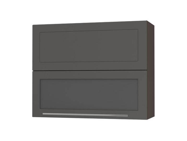 Feldmann-Wohnen KÜCHENHÄNGESCHRANK, Graphit, Dunkelgrau, Holz, 3 Fächer, Rechteckig, 90x72x32.5 cm, Küchen, Küchenmöbel, Küchenschränke, Küchenoberschränke von XXXLutz Marktplatz