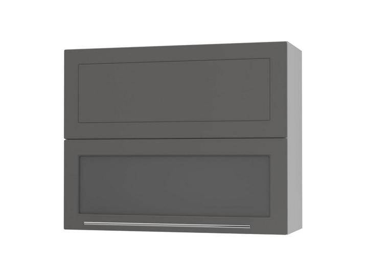 Feldmann-Wohnen KÜCHENHÄNGESCHRANK, Graphit, Grau, Holz, 3 Fächer, Rechteckig, 90x72x32.5 cm, Küchen, Küchenmöbel, Küchenschränke, Küchenoberschränke von XXXLutz Marktplatz