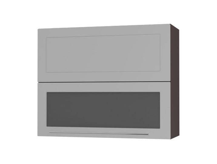 Feldmann-Wohnen KÜCHENHÄNGESCHRANK, Grau, Dunkelgrau, Holz, 3 Fächer, Rechteckig, 90x72x32.5 cm, Küchen, Küchenmöbel, Küchenschränke, Küchenoberschränke von XXXLutz Marktplatz