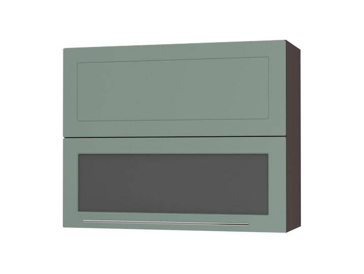 Feldmann-Wohnen KÜCHENHÄNGESCHRANK, Mintgrün, Dunkelgrau, Holz, 3 Fächer, Rechteckig, 90x72x32.5 cm, Küchen, Küchenmöbel, Küchenschränke, Küchenoberschränke von XXXLutz Marktplatz