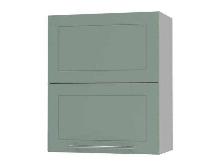 Feldmann-Wohnen KÜCHENHÄNGESCHRANK, Mintgrün, Grau, Holz, 3 Fächer, Rechteckig, 60x72x32.5 cm, Küchen, Küchenmöbel, Küchenschränke, Küchenoberschränke von XXXLutz Marktplatz