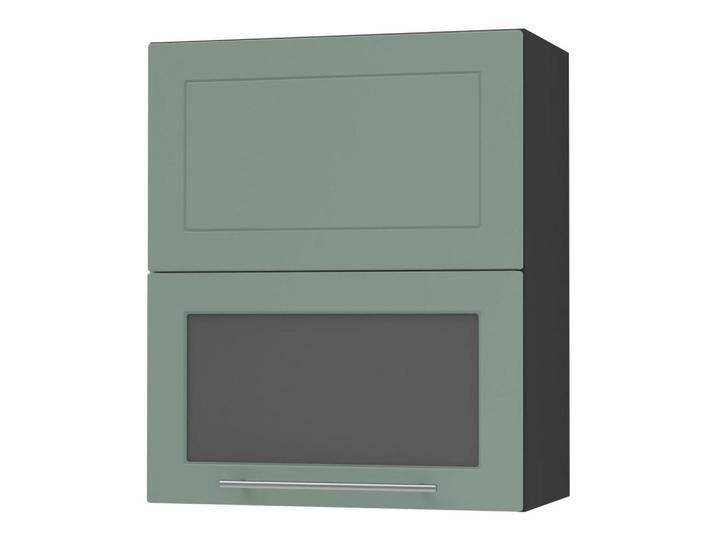 Feldmann-Wohnen KÜCHENHÄNGESCHRANK, Mintgrün, Schwarz, Holz, 3 Fächer, Rechteckig, 60x72x32.5 cm, Küchen, Küchenmöbel, Küchenschränke, Küchenoberschränke von XXXLutz Marktplatz