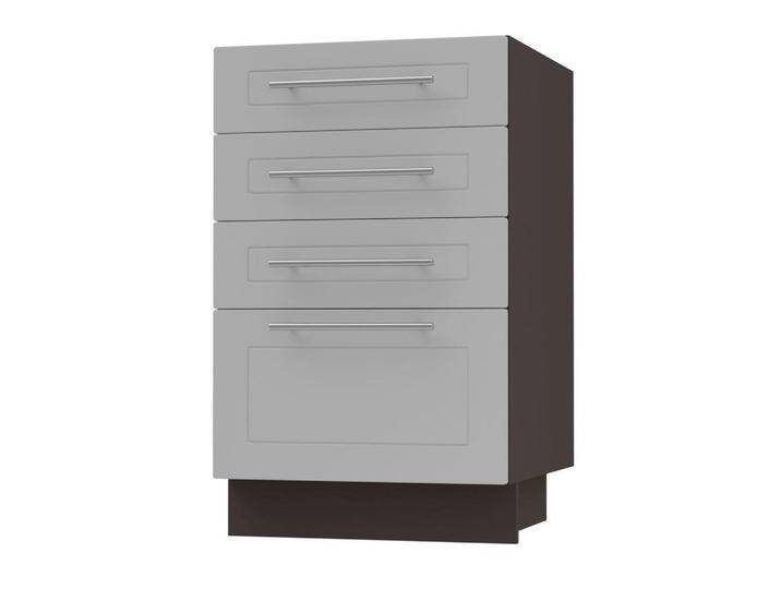 Feldmann-Wohnen SCHUBLADENUNTERSCHRANK, Grau, Dunkelgrau, Holz, 4 Schubladen, Rechteckig, 40x82x50 cm, Küchen, Küchenmöbel, Küchenschränke, Küchenunterschränke Feldmann-Wohnen SCHUBLADENUNTERSCHRANK, Grau, Dunkelgrau, Holz, 4 Schubladen, Rechteckig, 40x82x50 cm, Küchen, Küchenmöbel, Küchenschränke, Küchenunterschränke von XXXLutz Marktplatz