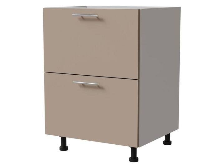 Feldmann-Wohnen SCHUBLADENUNTERSCHRANK, Graubraun, Weiß, Holz, 2 Schubladen, Rechteckig, 60x82x50 cm, Küchen, Küchenmöbel, Küchenschränke, Küchenunterschränke Feldmann-Wohnen SCHUBLADENUNTERSCHRANK, Graubraun, Weiß, Holz, 2 Schubladen, Rechteckig, 60x82x50 cm, Küchen, Küchenmöbel, Küchenschränke, Küchenunterschränke von XXXLutz Marktplatz