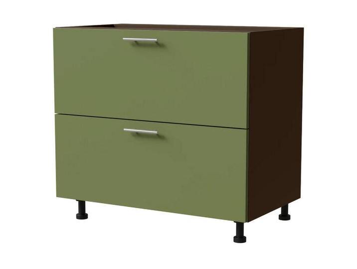 Feldmann-Wohnen SCHUBLADENUNTERSCHRANK, Grün, Dunkelgrau, Holz, 2 Schubladen, 90x82x50 cm, Küchen, Küchenmöbel, Küchenschränke, Küchenunterschränke Feldmann-Wohnen SCHUBLADENUNTERSCHRANK, Grün, Dunkelgrau, Holz, 2 Schubladen, 90x82x50 cm, Küchen, Küchenmöbel, Küchenschränke, Küchenunterschränke von XXXLutz Marktplatz