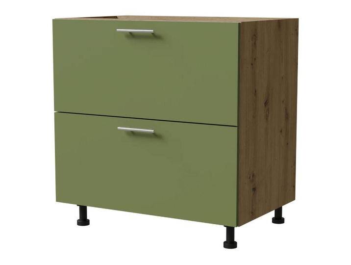 Feldmann-Wohnen SCHUBLADENUNTERSCHRANK, Grün, Eiche Artisan, Holz, 2 Schubladen, Rechteckig, 80x82x50 cm, Küchen, Küchenmöbel, Küchenschränke, Küchenunterschränke Feldmann-Wohnen SCHUBLADENUNTERSCHRANK, Grün, Eiche Artisan, Holz, 2 Schubladen, Rechteckig, 80x82x50 cm, Küchen, Küchenmöbel, Küchenschränke, Küchenunterschränke von XXXLutz Marktplatz