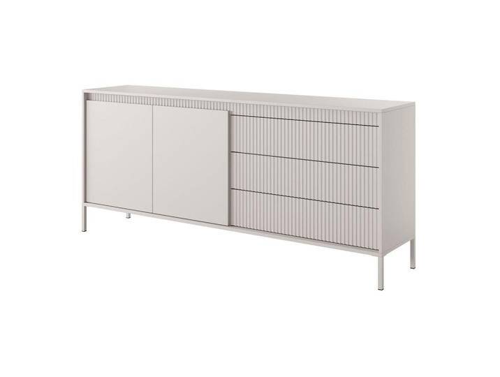 Feldmann-Wohnen SIDEBOARD, Beige, Holz, 2 Fächer, 3 Schubladen, Rechteckig, 188x82x40 cm, Wohnzimmer, Kommoden & Sideboards, Sideboards von XXXLutz Marktplatz