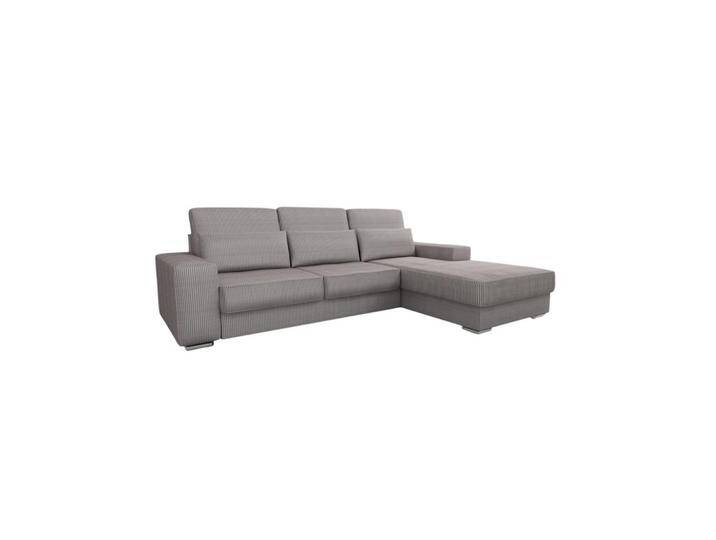 Fun Möbel ECKSOFA, Graubraun, Ottomane rechts, 312x202 cm, Wohnzimmer, Sofas & Couches, Wohnlandschaften, Ecksofas von XXXLutz Marktplatz