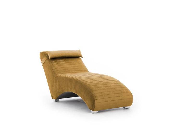Fun Möbel RELAXLIEGE, Currygelb, Ottomane links, 73x80x170 cm, Wohnzimmer, Sessel, Relaxliegen von XXXLutz Marktplatz