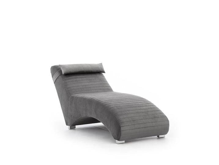 Fun Möbel RELAXLIEGE, Dunkelgrau, Ottomane links, 73x80x170 cm, Wohnzimmer, Sessel, Relaxliegen von XXXLutz Marktplatz