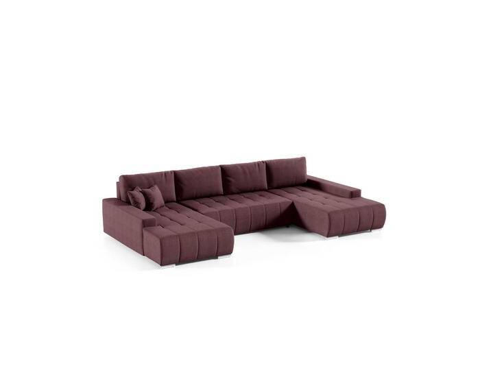 Fun Möbel WOHNLANDSCHAFT, Hellbraun, U-Form, 350x85x185 cm, Wohnzimmer, Sofas & Couches, Wohnlandschaften, Wohnlandschaften in U-Form von XXXLutz Marktplatz