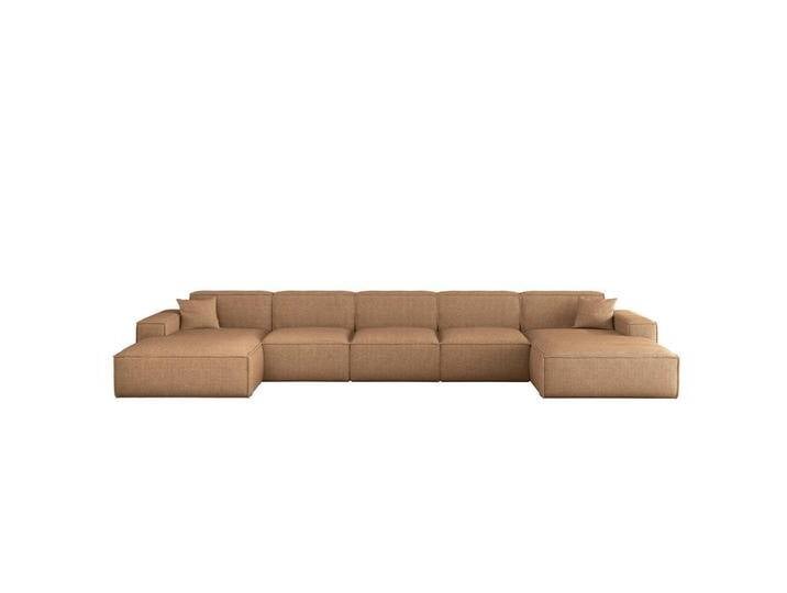 Fun Möbel WOHNLANDSCHAFT, Rotbraun, 462x73x165 cm, Wohnzimmer, Sofas & Couches, Wohnlandschaften, Wohnlandschaften in U-Form von XXXLutz Marktplatz