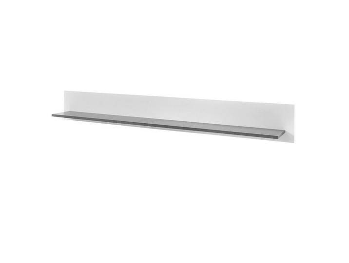 Furn.Design WANDBOARD, Weiß, Anthrazit, Nachbildung, 160x21x20 cm, FSC 100%, Wohnzimmer, Regale, Wandboards von XXXLutz Marktplatz