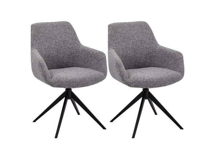 Furnhouse ARMLEHNSTUHL-SET, Grau, 64x87x64 cm, Esszimmer, Stühle, Esszimmerstühle, Armlehnenstühle von XXXLutz Marktplatz