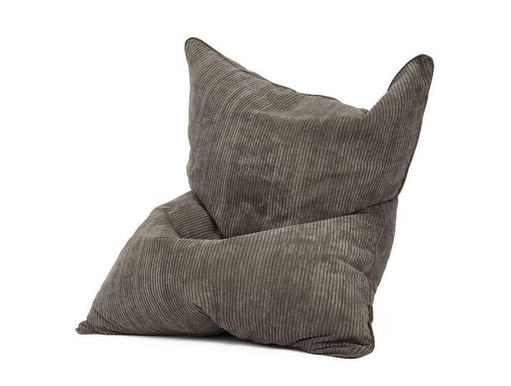 Green Bean SITZSACK, Anthrazit, Füllung: Styroporkugeln, Rechteckig, 140x25x180 cm, Hergestellt in Deutschland, Wohnzimmer, Hocker, Sitzsäcke, XXL Sitzsäcke von XXXLutz Marktplatz