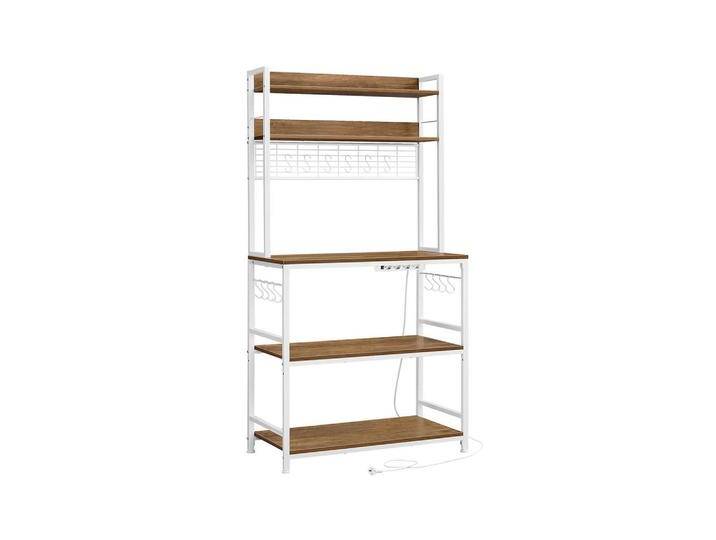 Hansiro KÜCHENREGAL, Weiß, 80x170x40 cm, Küchen, Küchenmöbel, Küchenregale von XXXLutz Marktplatz