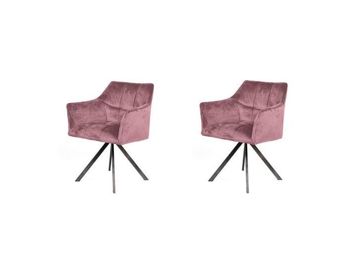 Hoyz Collection ESSZIMMERSTUHL, Pink, Metall, 1-Sitzer, 60x81x63 cm, CE, Esszimmer, Stühle, Esszimmerstühle, Armlehnenstühle von XXXLutz Marktplatz