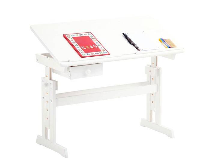 IDIMEX KINDERSCHREIBTISCH, Weiß, Holz, Kiefer, Mode, 109x75x55 cm, FSC Mix, Arbeitszimmer, Schreibtische, Jugend- & Kinderschreibtische von XXXLutz Marktplatz