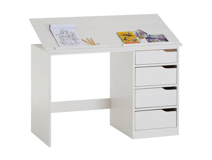 IDIMEX KINDERSCHREIBTISCH, Weiß, Holz, Kiefer, Mode, 114x76x55 cm, FSC Mix, Arbeitszimmer, Schreibtische, Jugend- & Kinderschreibtische von XXXLutz Marktplatz