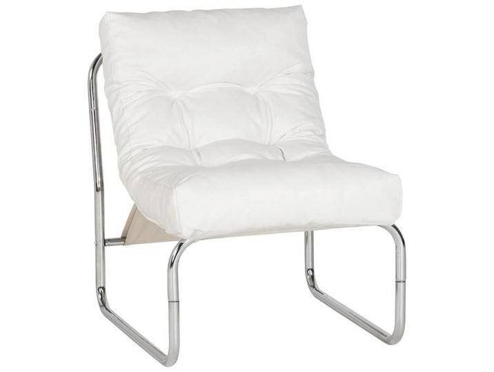 KADIMA DESIGN CLUBSESSEL, Weiß, Kufe, 60x76x71 cm, Wohnzimmer, Sessel, Polstersessel von XXXLutz Marktplatz