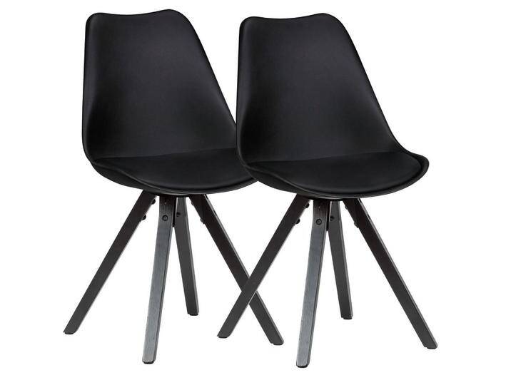 KADIMA DESIGN ESSZIMMERSTUHL, Schwarz, Echtholz, Stativgestell, 49x87x52 cm, Esszimmer, Stühle, Esszimmerstühle, Vierfußstühle von XXXLutz Marktplatz