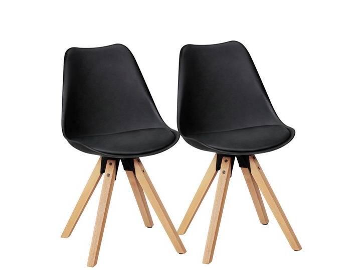KADIMA DESIGN ESSZIMMERSTUHL, Schwarz, Echtholz, Stativgestell, 49x87x52 cm, Esszimmer, Stühle, Esszimmerstühle, Vierfußstühle von XXXLutz Marktplatz