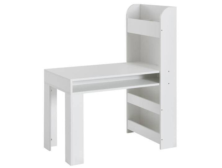 KADIMA DESIGN KINDERSCHREIBTISCH, Weiß, Holz, Rechteckig,Rechteckig, Stativgestell, 90x110x50 cm, Arbeitszimmer, Schreibtische, Jugend- & Kinderschreibtische von XXXLutz Marktplatz