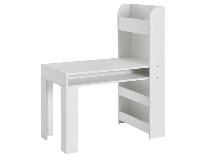 KADIMA DESIGN KINDERSCHREIBTISCH, Weiß, Holz, Rechteckig,Rechteckig, Stativgestell, 90x110x50 cm, Arbeitszimmer, Schreibtische, Jugend- & Kinderschreibtische von XXXLutz Marktplatz