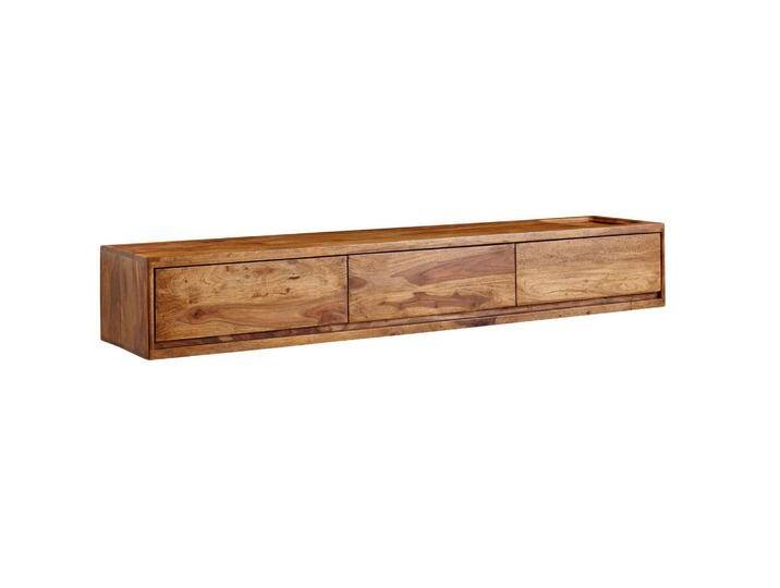 KADIMA DESIGN LOWBOARD, Braun, Holz, Echtholz, 3 Schubladen, Rechteckig, 160x25x35 cm, Wohnzimmer, Wohnwände, Lowboards, Lowboards stehend von XXXLutz Marktplatz