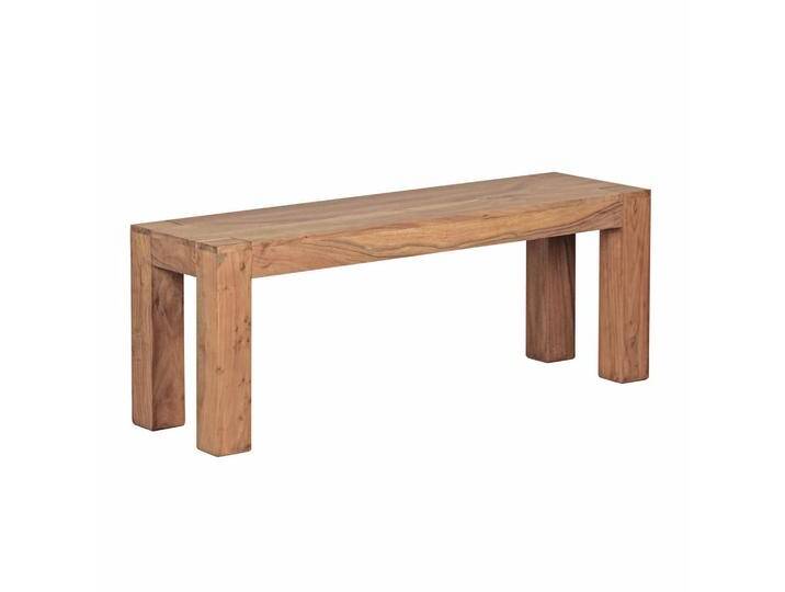 KADIMA DESIGN SITZBANK, Beige, Holz, Echtholz,Akazie, Rechteckig, 120x45x35 cm, Esszimmer, Bänke, Sitzbänke von XXXLutz Marktplatz