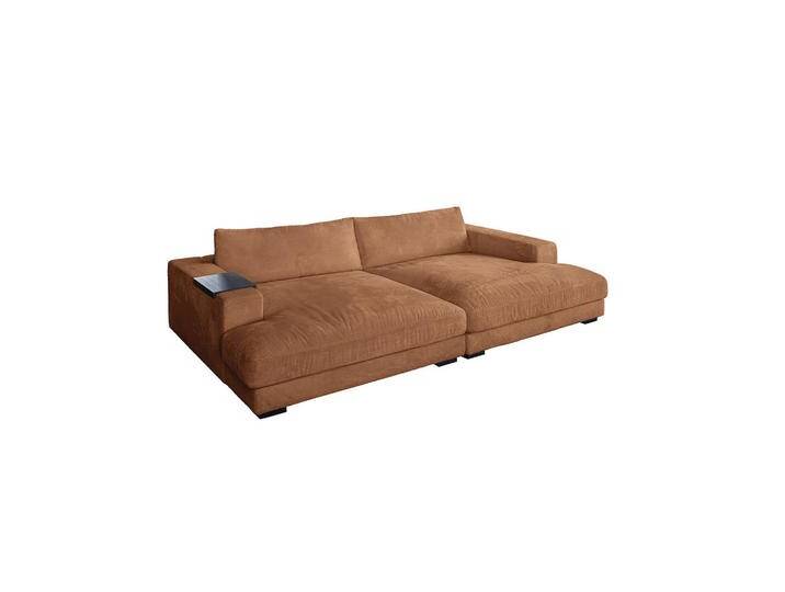 KAWOLA BIG, Braun, Echtholz, 3-Sitzer, Füllung: Komfortschaum, 290x85x170 cm, Wohnzimmer, Sofas & Couches, Sofas, Bigsofas von XXXLutz Marktplatz