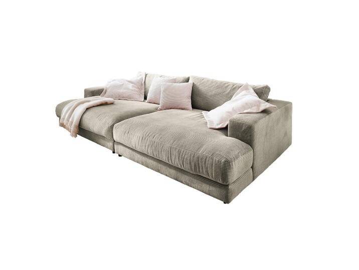 KAWOLA BIG, Greige, Echtholz, 3-Sitzer, Füllung: Komfortschaum, 290x85x190 cm, Wohnzimmer, Sofas & Couches, Sofas, Bigsofas von XXXLutz Marktplatz