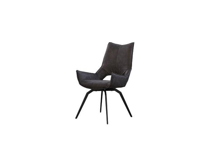 KAWOLA DREHSTUHL, Anthrazit, 57x95x56 cm, Esszimmer, Stühle, Esszimmerstühle, Vierfußstühle von XXXLutz Marktplatz