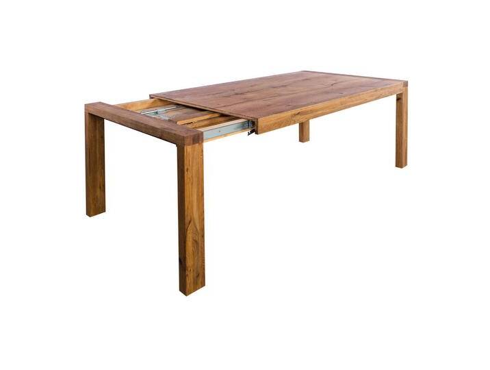 KAWOLA ESSTISCH, Natur, Braun, Holz, Echtholz, Rechteckig, 90x76x180 cm, Esszimmer, Tische, Esstische von XXXLutz Marktplatz