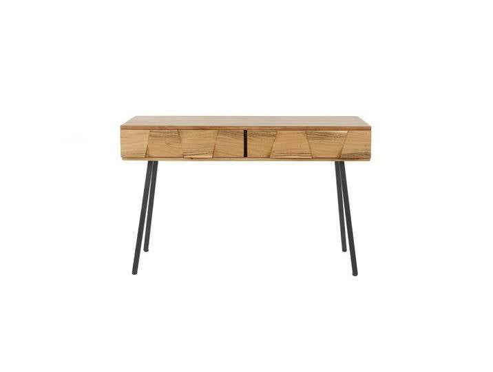 KAWOLA KONSOLENTISCH, Braun, Holz, Teilmassiv, 2 Schubladen, Rechteckig, 125x77x40 cm, Wohnzimmer, Wohnzimmertische, Konsolentische von XXXLutz Marktplatz