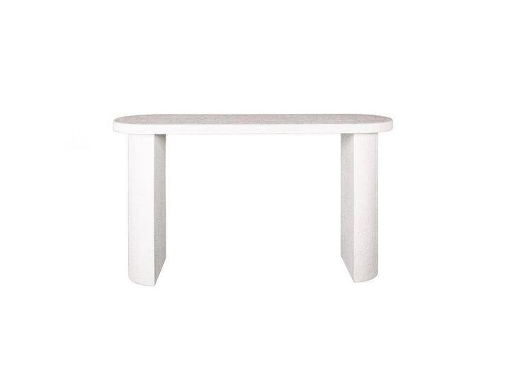 KAWOLA KONSOLENTISCH, Weiß, Stein, Freiform, 140x77x40 cm, Wohnzimmer, Wohnzimmertische, Konsolentische KAWOLA KONSOLENTISCH, Weiß, Stein, Freiform, 140x77x40 cm, Wohnzimmer, Wohnzimmertische, Konsolentische von XXXLutz Marktplatz