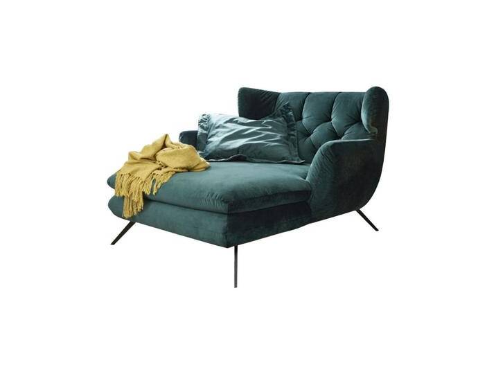KAWOLA LONGSEAT, Smaragdgrün, Füllung: Polyetherschaumkern, 130x95x160 cm, Wohnzimmer, Sessel, Polstersessel von XXXLutz Marktplatz