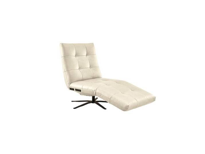 KAWOLA RELAXLIEGE, Weiß, Schwarz, Leder, Echtholz, 1-Sitzer, Füllung: Komfortschaum, 82x115x156 cm, Wohnzimmer, Sessel, Relaxliegen von XXXLutz Marktplatz