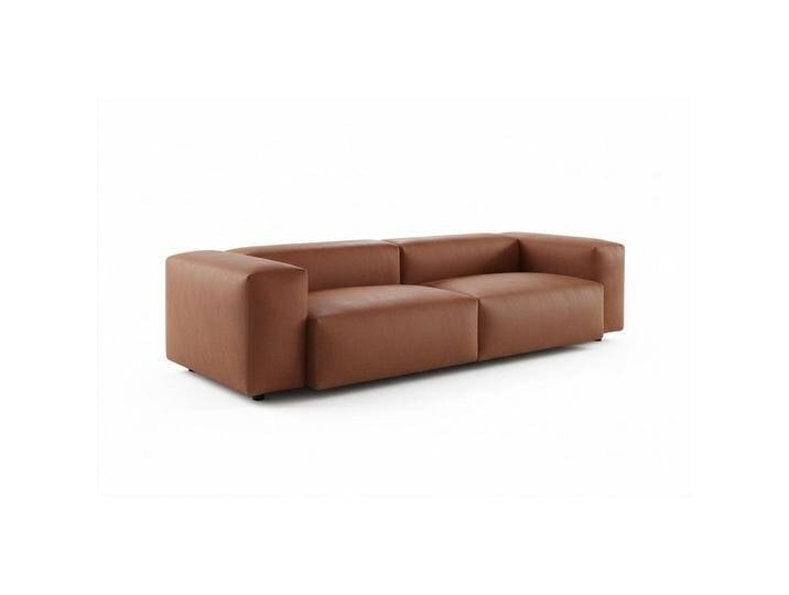 KAWOLA SOFA, Braun, Leder, 4-Sitzer, Füllung: Schaumstoff, 302x72x114 cm, Wohnzimmer, Sofas & Couches, Sofas von XXXLutz Marktplatz