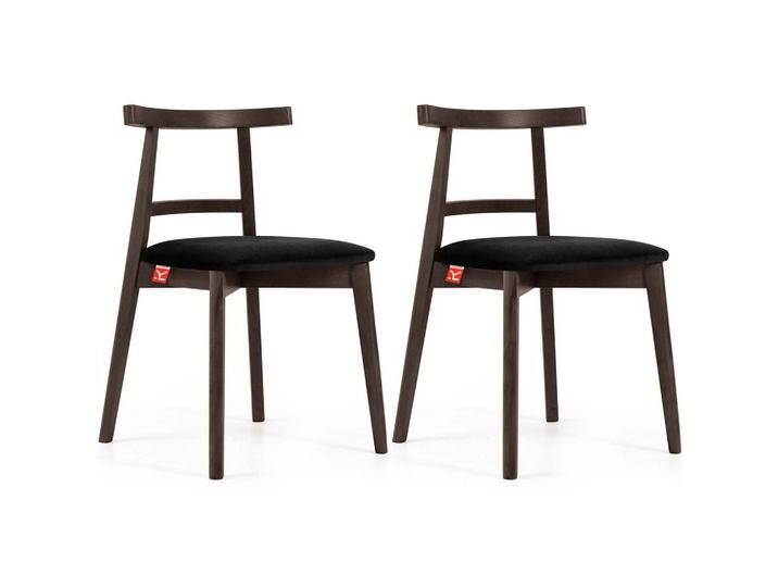 KONSIMO® ESSTISCHSTÜHLE, Schwarz, Dunkelbraun, Holz, 47x76x45 cm, Hergestellt in Europa, Esszimmer, Stühle, Esszimmerstühle, Vierfußstühle von XXXLutz Marktplatz